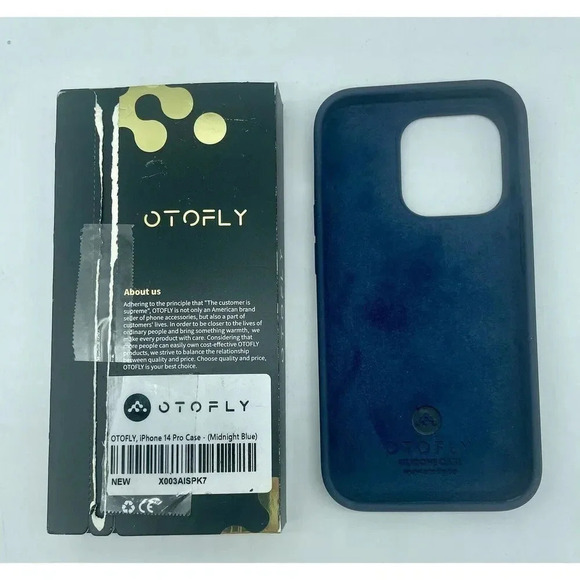 OTOFLY Designed for iPhone 14 Pro Case, Silicone Shockproof Slim Thin Phone Case - Picture 3 of 8